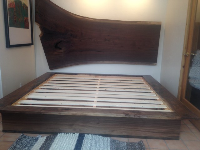 Black Walnut Headboard